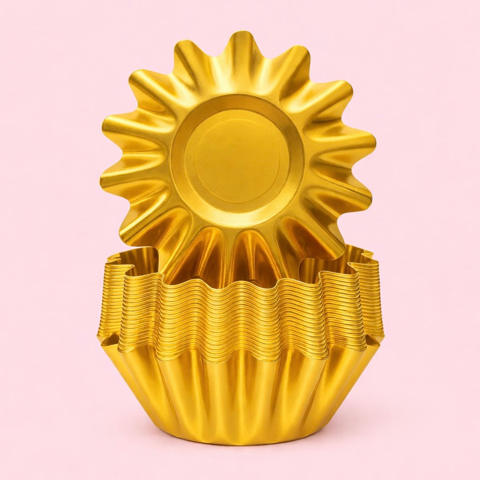 Bloom Baking Cupcake Cases - Pack of 50 (Gold)