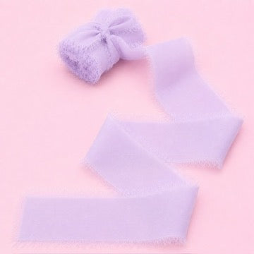 Chiffon Ribbon 40mm x 9m (Lilac)