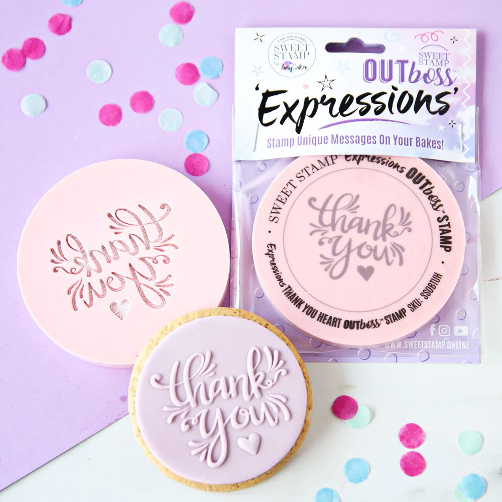 OUTboss Expressions - Thank You Heart - Regular Size