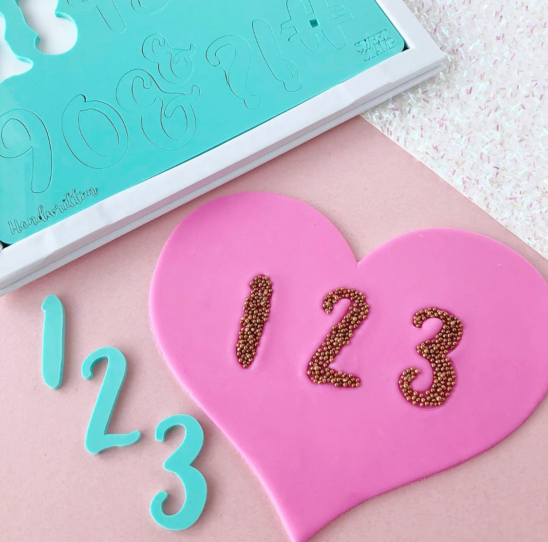 Large Numbers Set - Handwritten