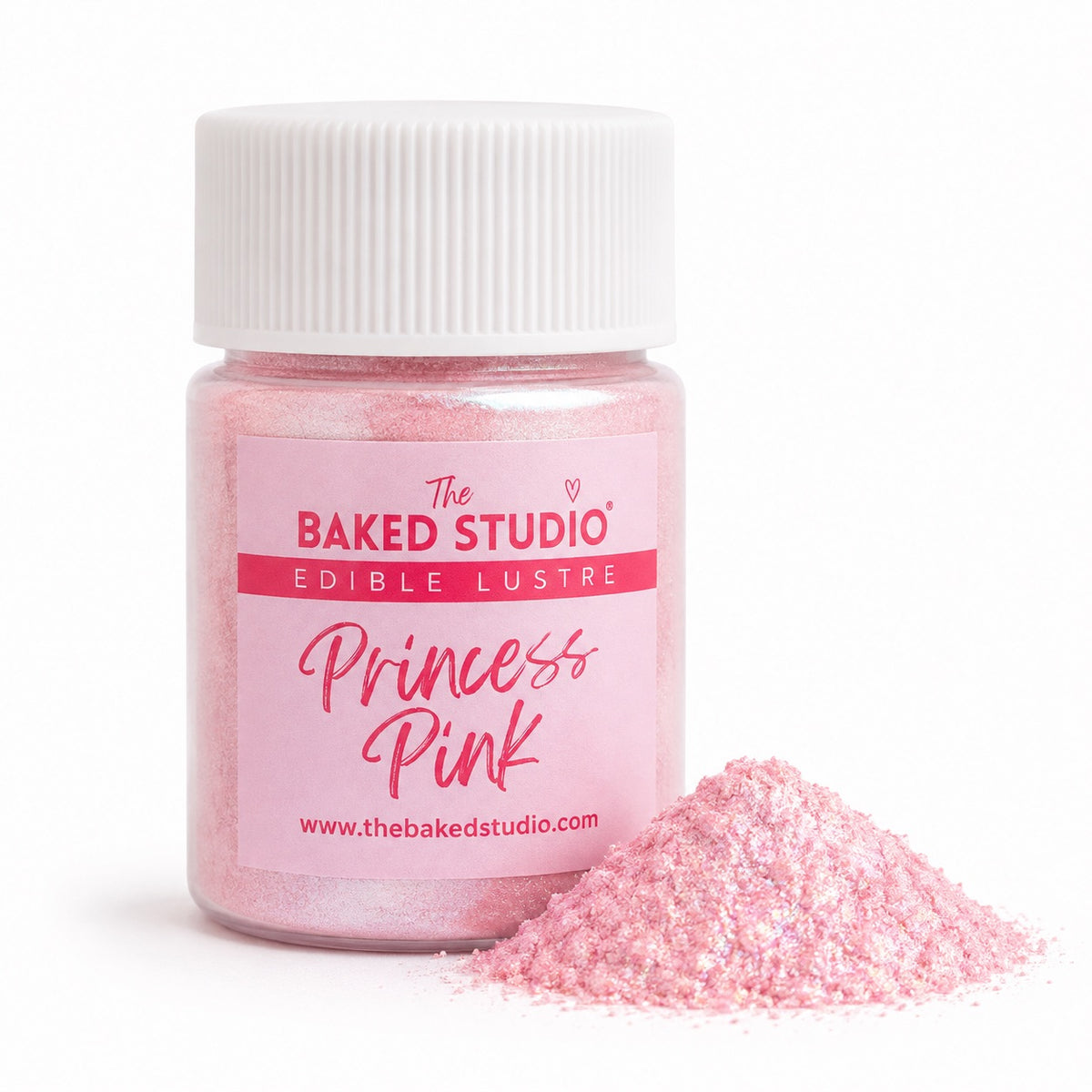 Edible Lustre Dust 15g (Princess Pink)