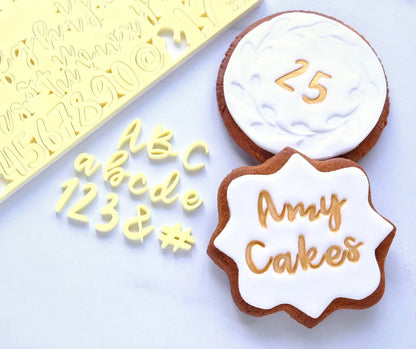 Small Letter Set - Cookie Set