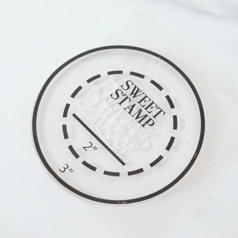 Letter Set Pick Up Pad - Round