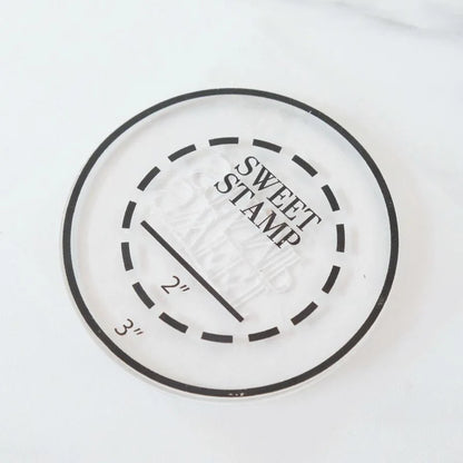 Letter Set Pick Up Pad - Round