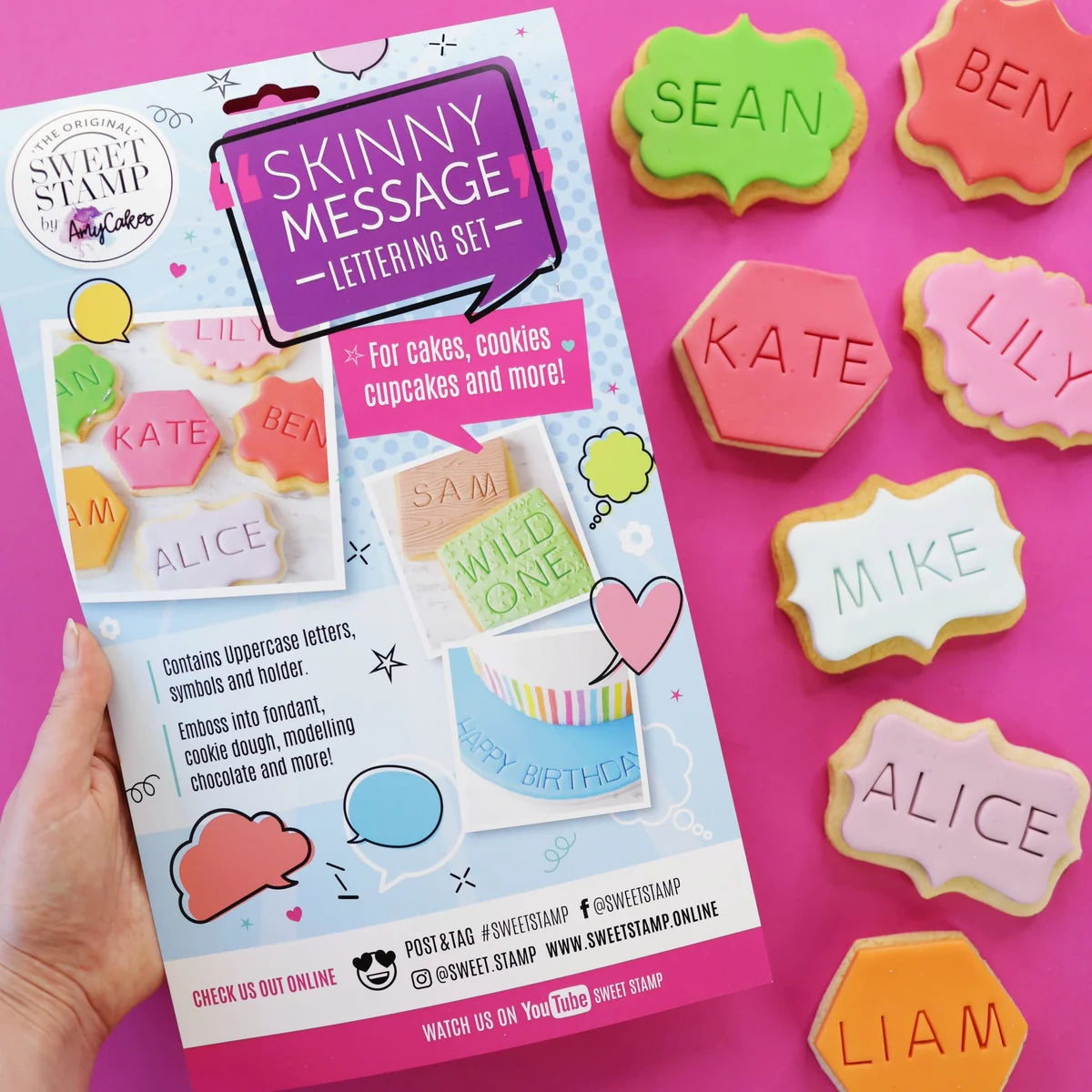 Skinny Message Letter Set