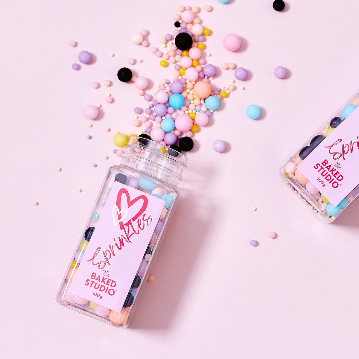 Magical Sprinkle Mixes - 100g  (Black & Pastels Mix)