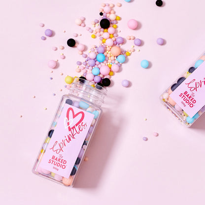 Magical Sprinkle Mixes - 100g  (Black & Pastels Mix)