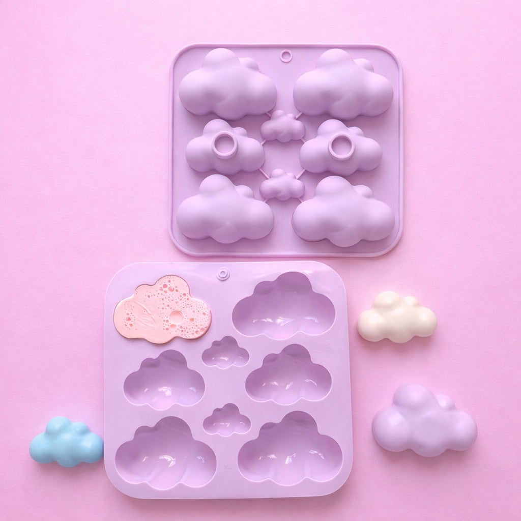 8-Cavity Cloud Silicone Mould