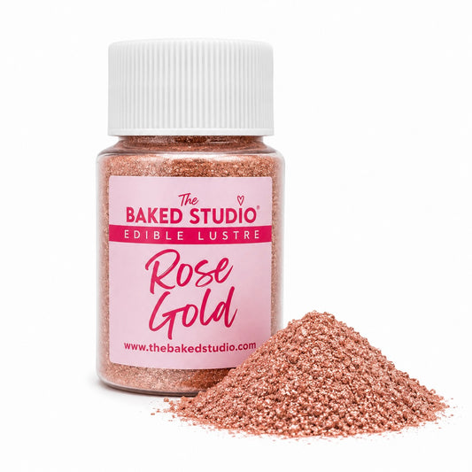 Edible Lustre Dust 15g (Rose Gold)