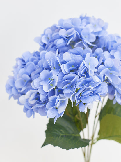 Artificial Silk Hydrangea Bouquet (Blue)
