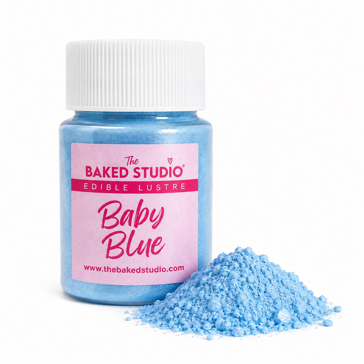 Edible Lustre Dust 10g (Baby Blue)