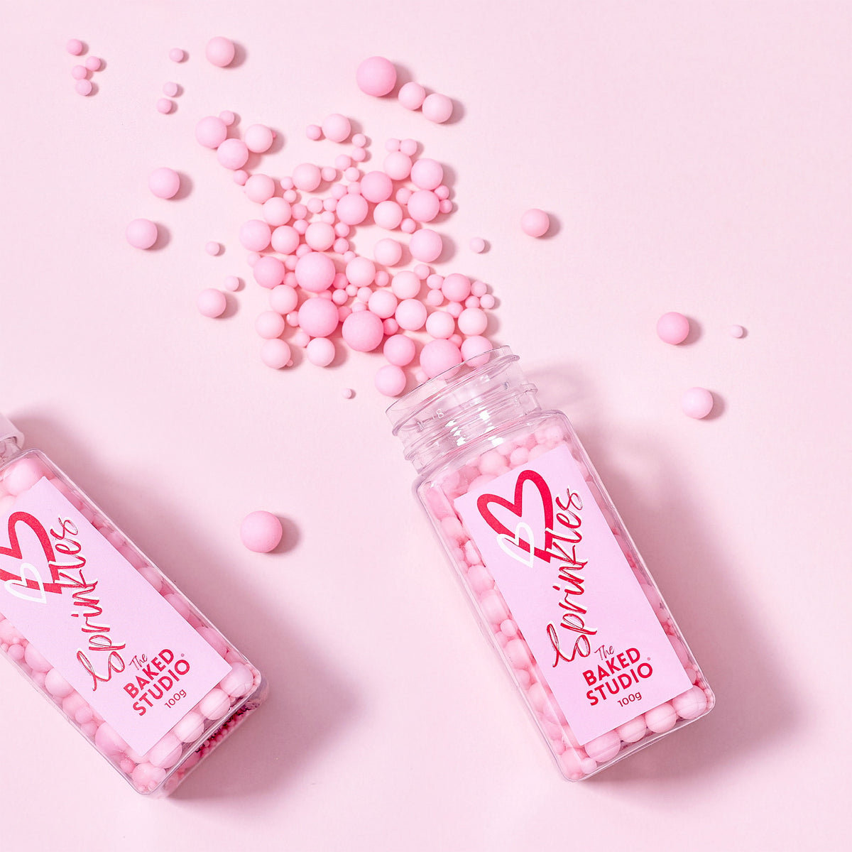 Magical Sprinkle Mixes - 100g  (Light Pink Matt Mix)