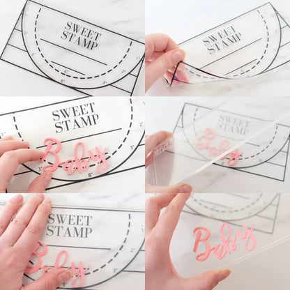 Letter Set Pick Up Pad - Large
