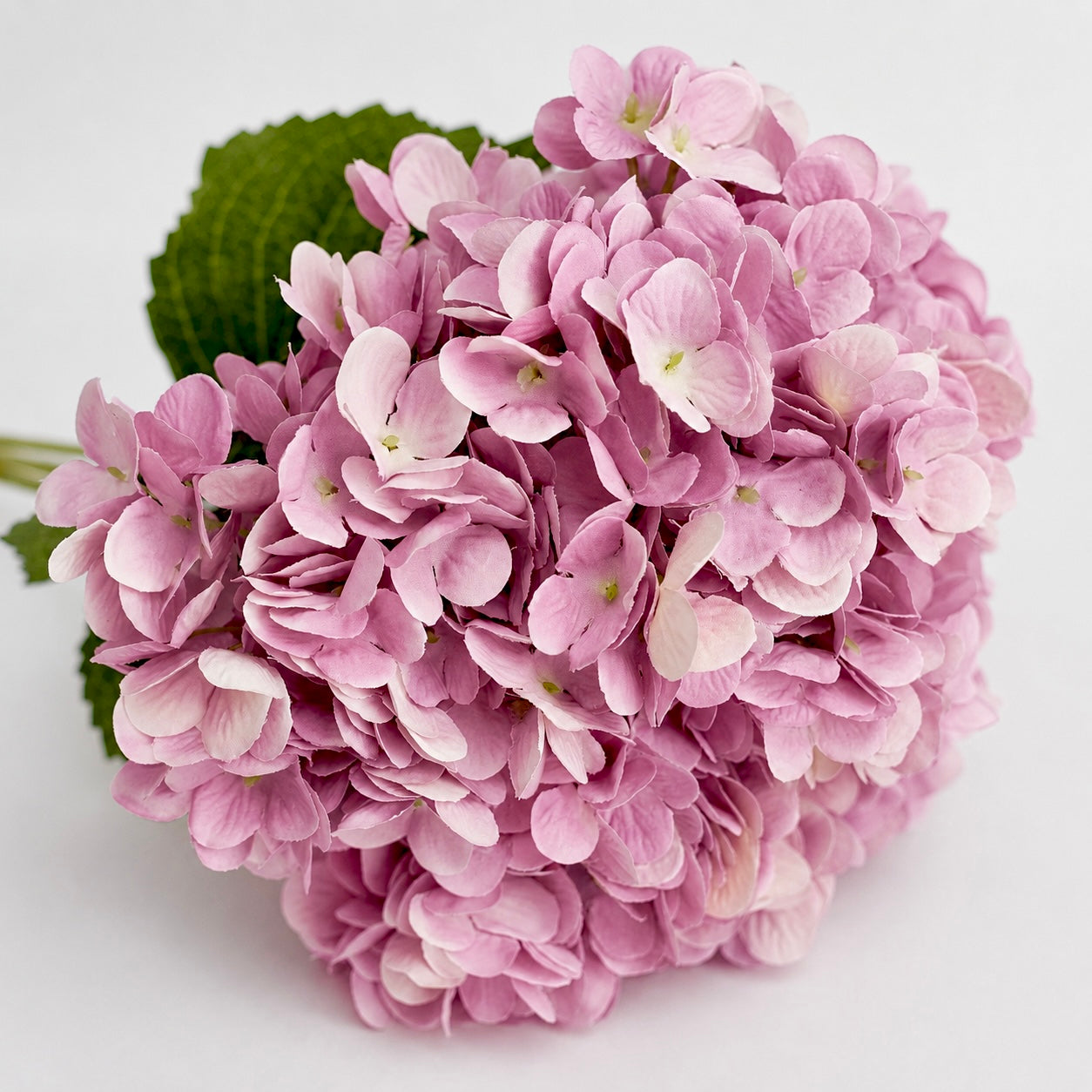 Artificial Silk Hydrangea Bouquet (Vintage Mauve)