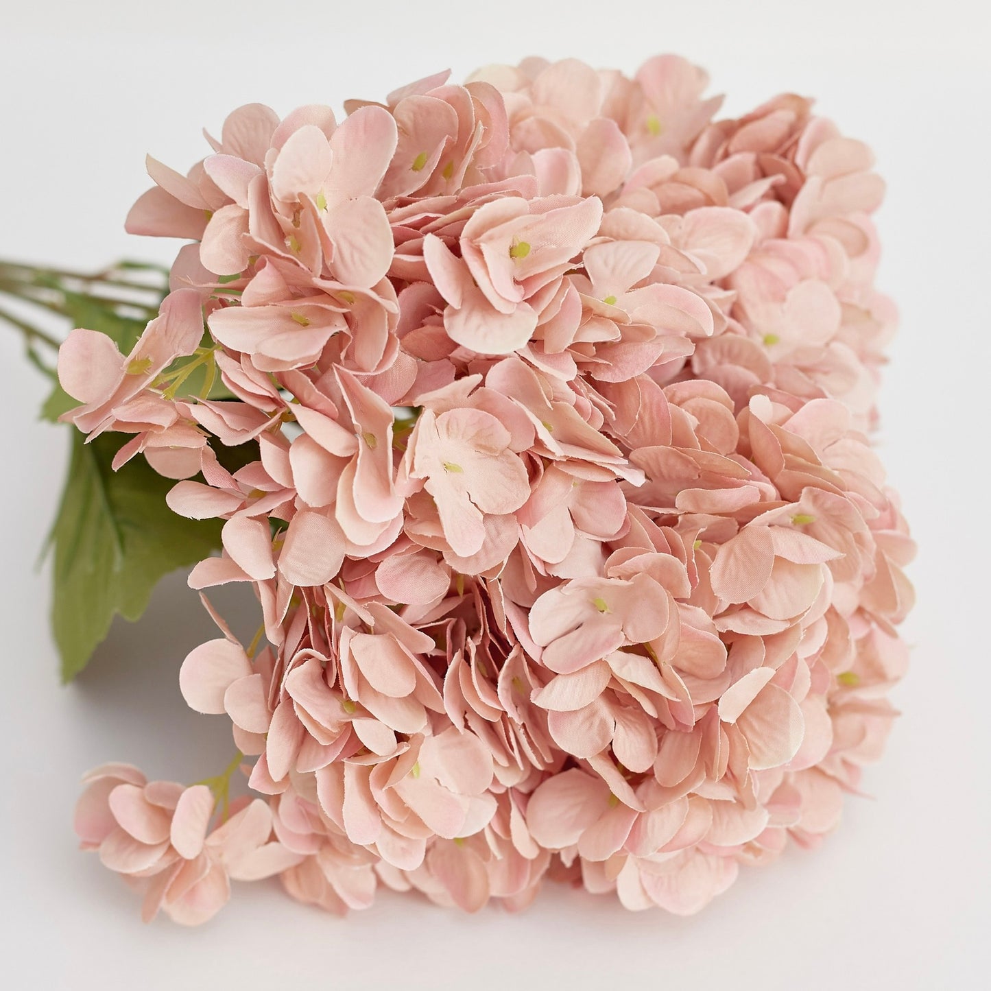 Artificial Silk Hydrangea Bouquet (Nude Pink)