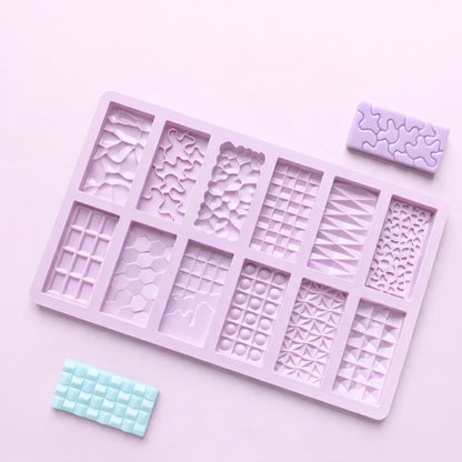12-Cavity Chocolate Silicone Mould