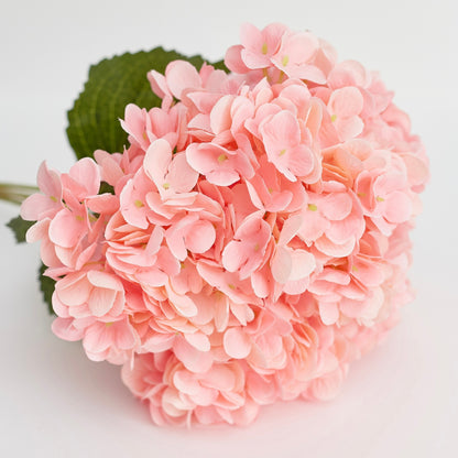 Artificial Silk Hydrangea Bouquet (Sweet Pink)