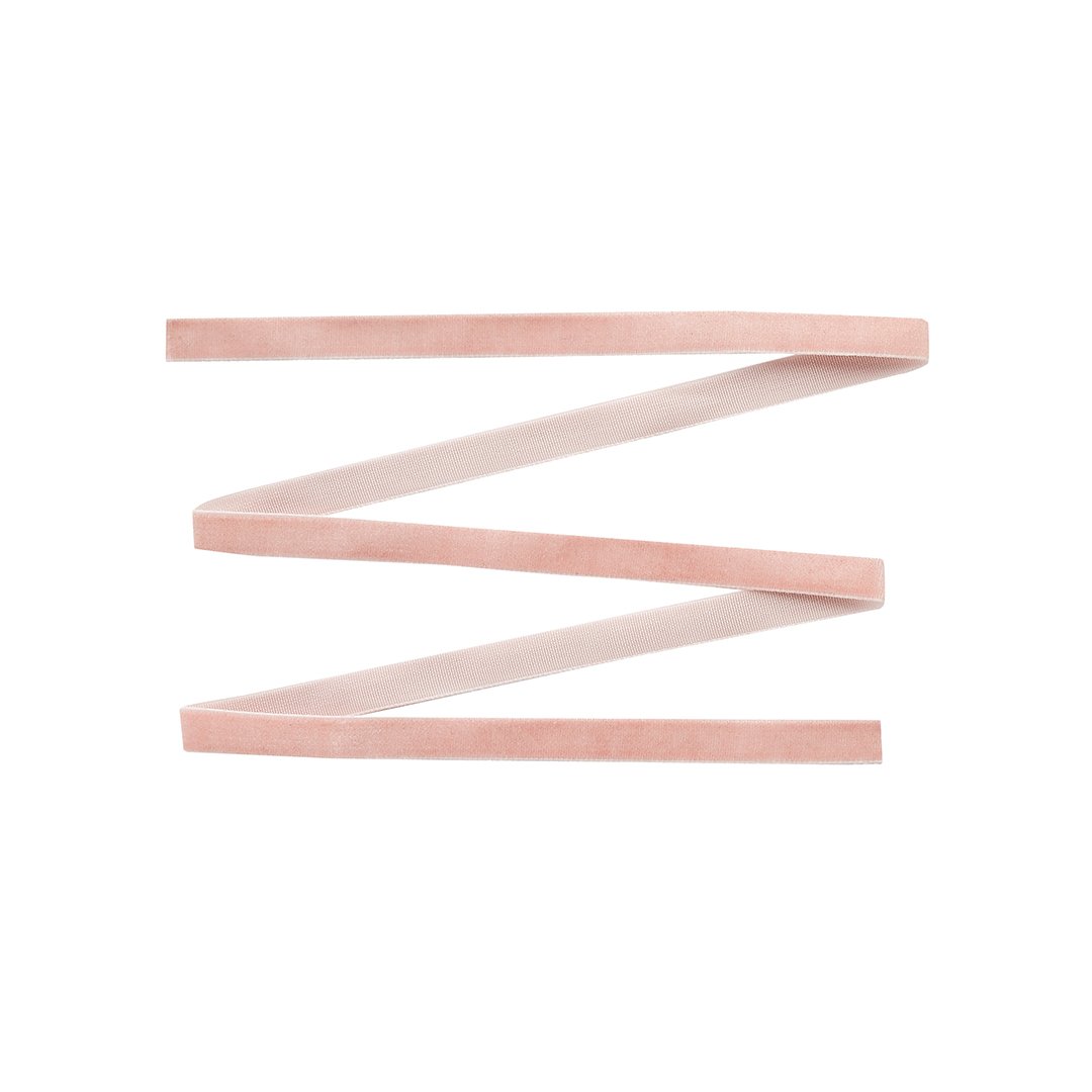 Blush Velvet Ribbon - 10mm x 5m
