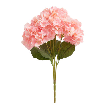 Artificial Silk Hydrangea Bouquet (Sweet Pink)