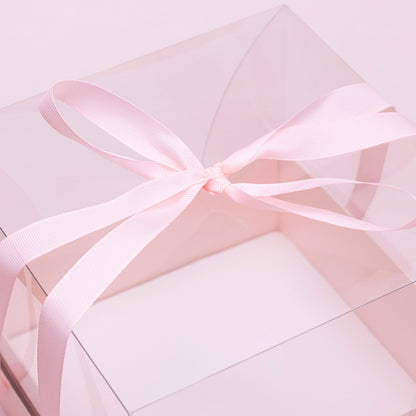 Mini Cake/Bento Cake Board & Box Sets (Light Pink)