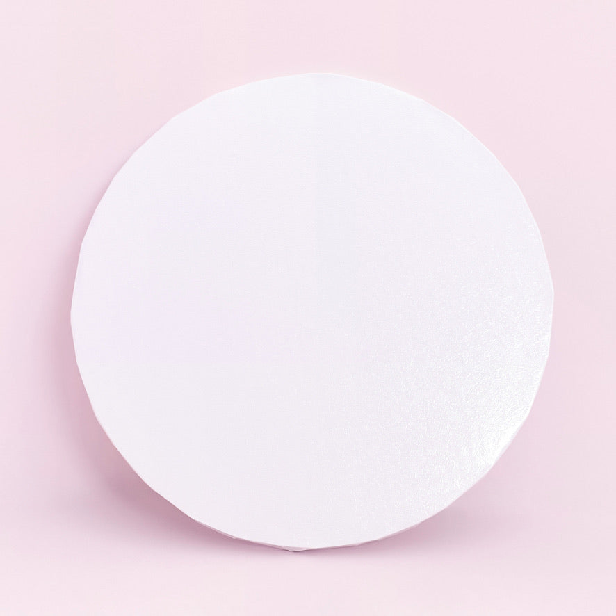 White Gloss Cake Drums – 12mm Thick (Pack of 5)
