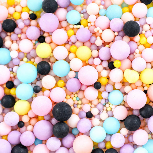 Magical Sprinkle Mixes - 100g  (Black & Pastels Mix)