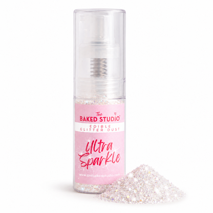 Edible Glitter Dust - 10g Pump Bottle (Ultra Sparkle)