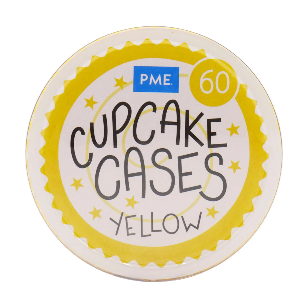 Cupcake Cases - 60 Pack (Yellow)