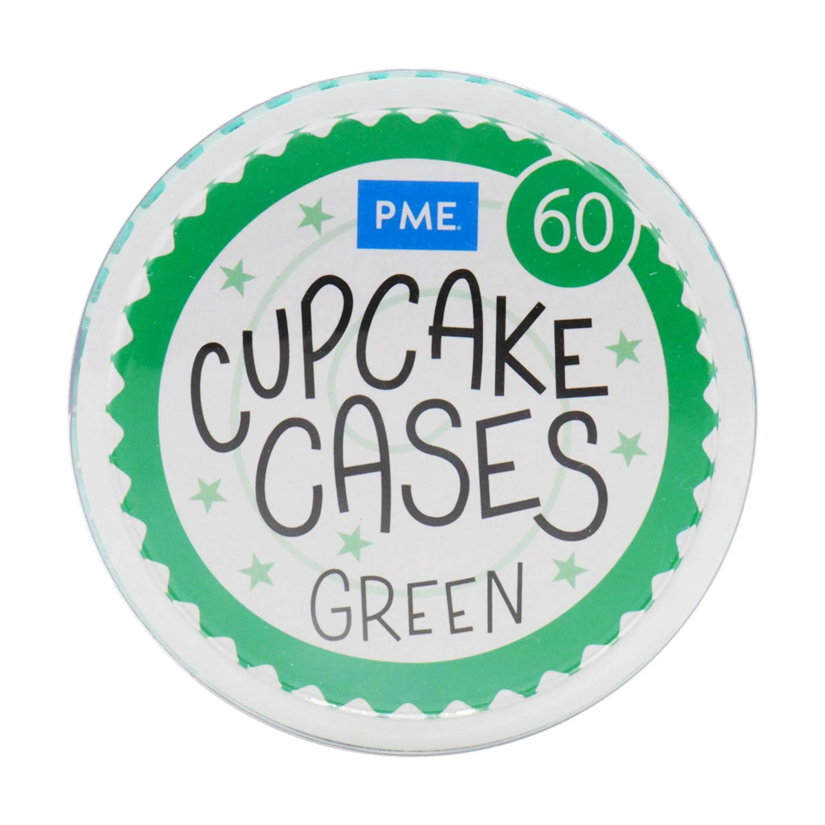 Cupcake Cases - 60 Pack (Green)