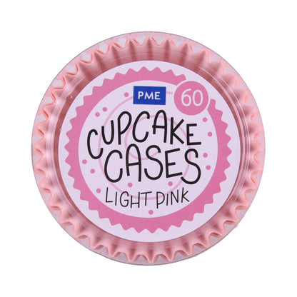 Cupcake Cases - 60 Pack (Light Pink)