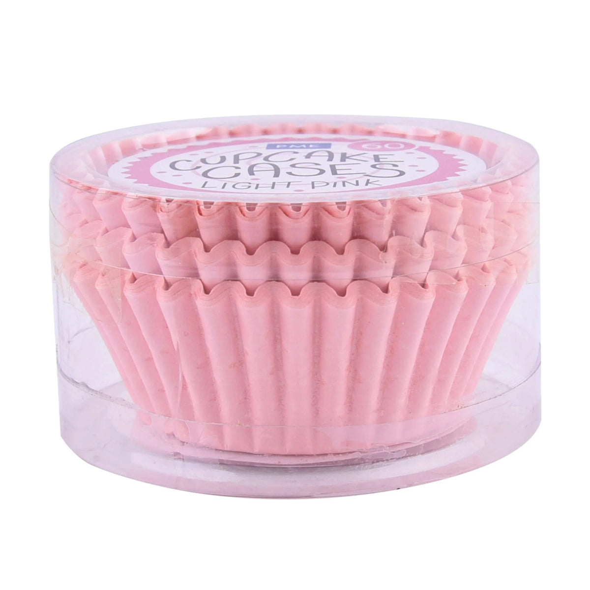 Cupcake Cases - 60 Pack (Light Pink)