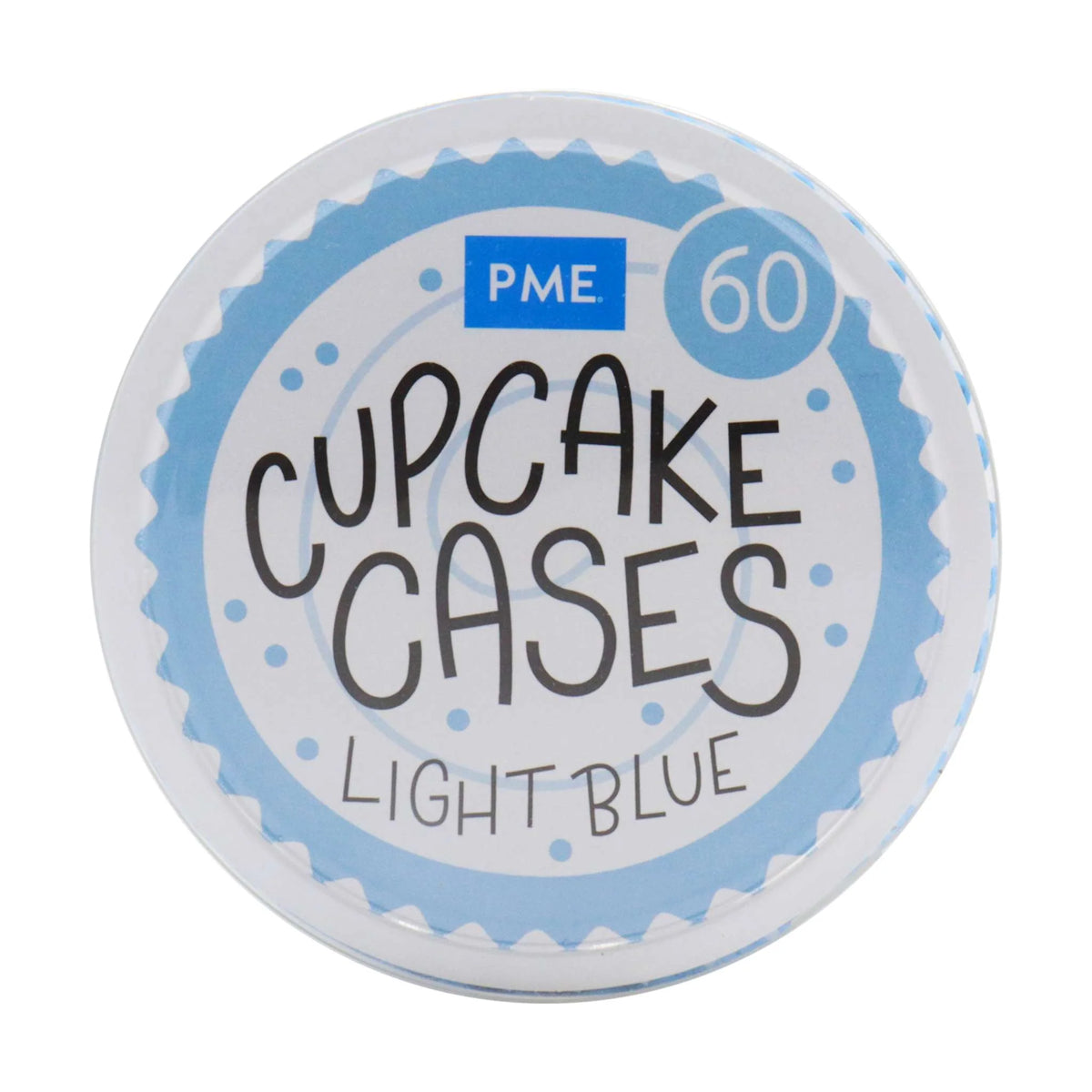 Cupcake Cases - 60 Pack (Light Blue)
