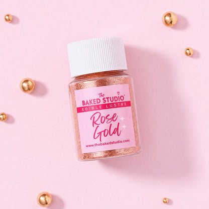 Edible Lustre Dust 15g (Rose Gold)