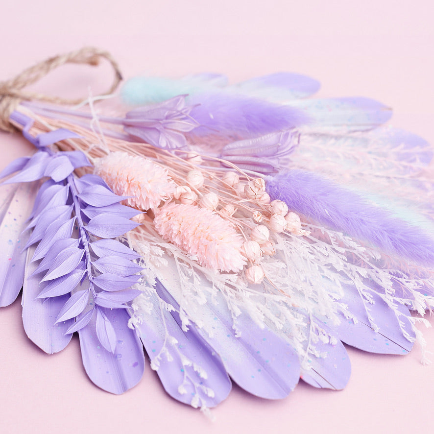 Dried Shell Palm Bouquet (Mermaid)