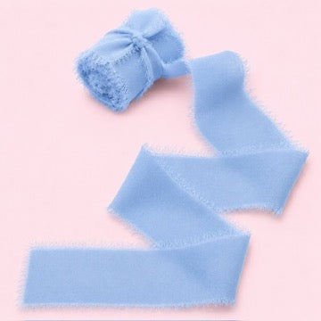 Chiffon Ribbon 40mm x 9m (Baby Blue)