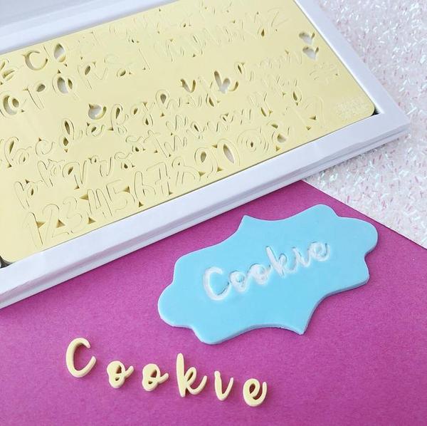 Small Letter Set - Cookie Set