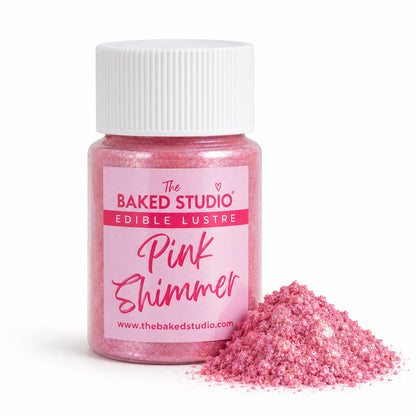 Edible Lustre Dust 15g (Pink Shimmer)