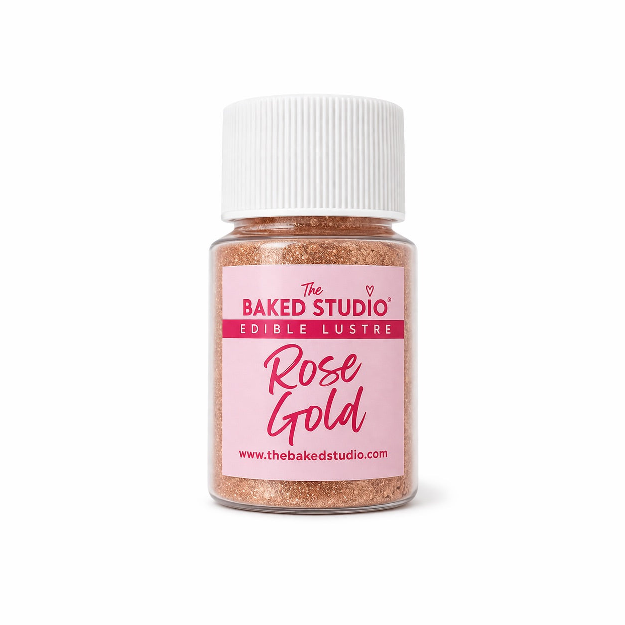 Edible Lustre Dust 15g (Rose Gold)
