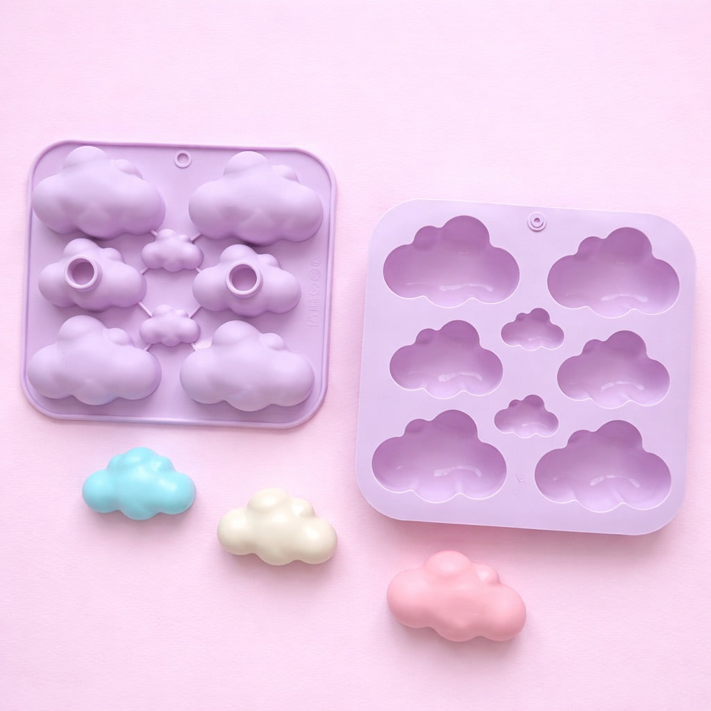 8-Cavity Cloud Silicone Mould