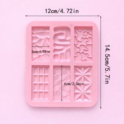 6-Cavity Chocolate Silicone Mould
