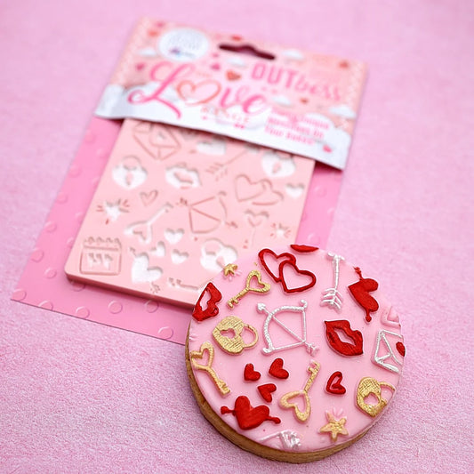 OUTboss Love Texture Tile - Valentine’s - Regular Size