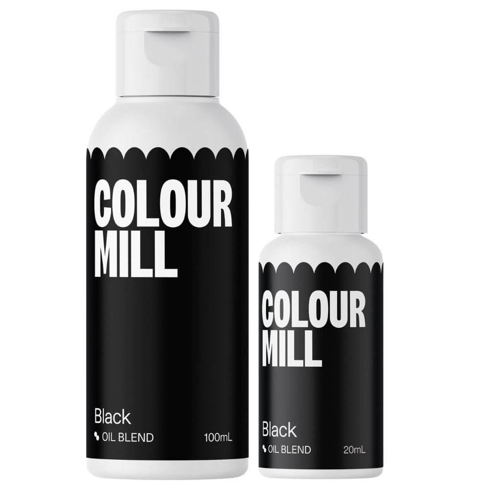 COLOUR MILL Oil Based Food Colouring - Black