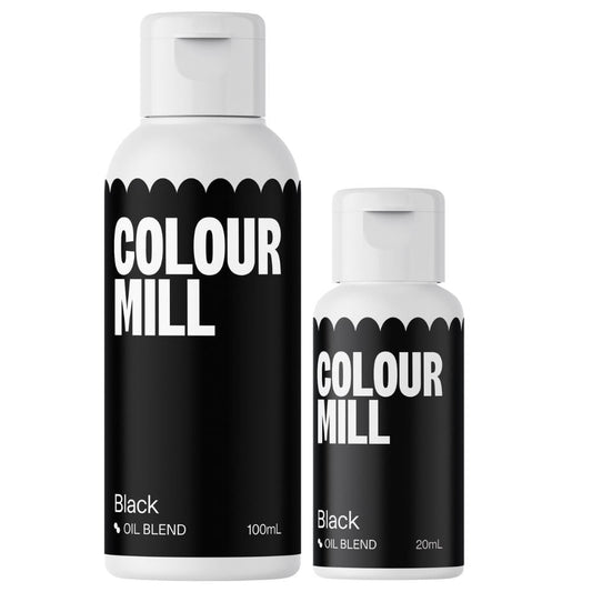 COLOUR MILL Oil Based Food Colouring - Black