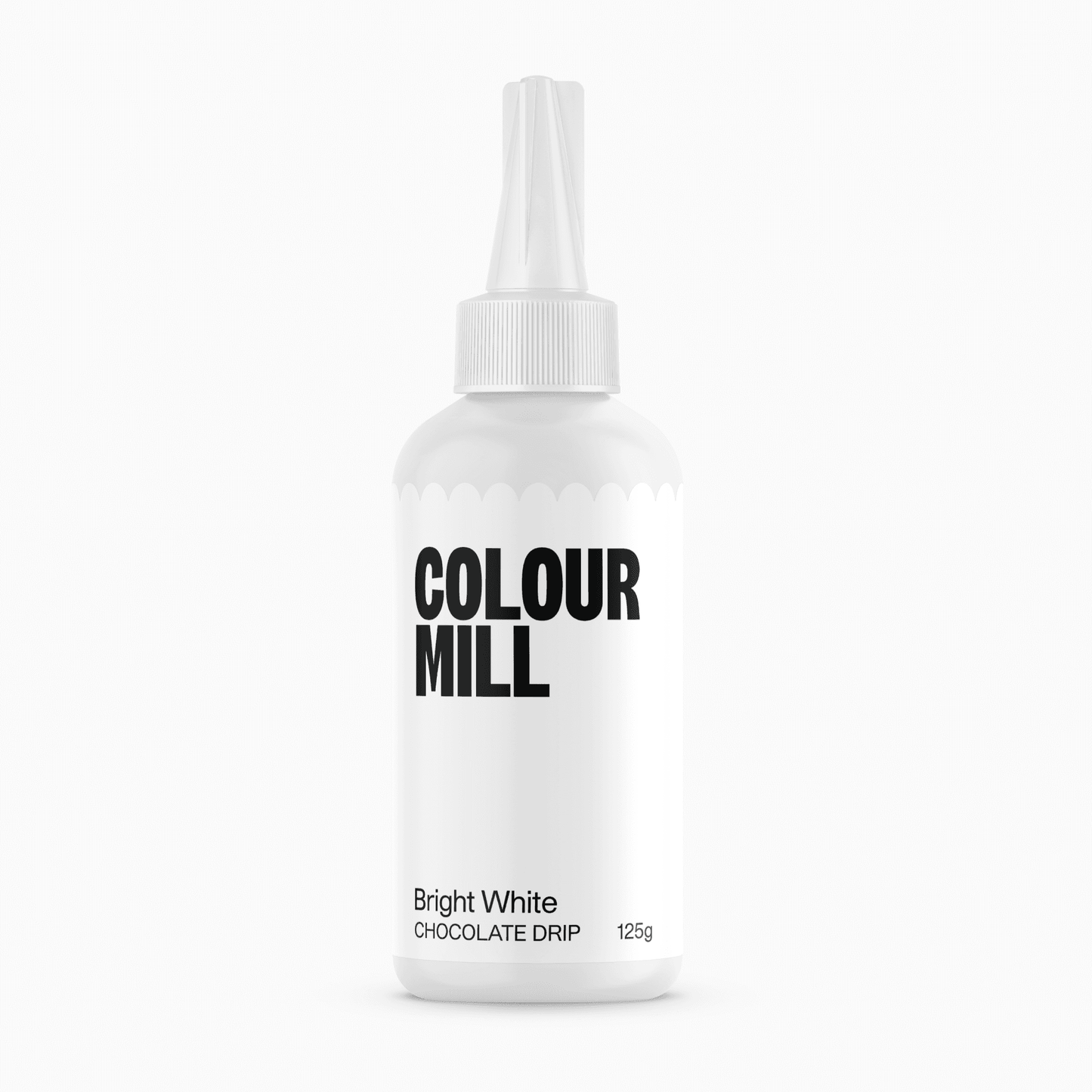 COLOUR MILL Bright White Chocolate Drip 125g