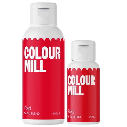 COLOUR MILL Oil Based Food Colouring - Red