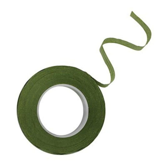 Dark Green Florist Tape 13mm x 17.4m