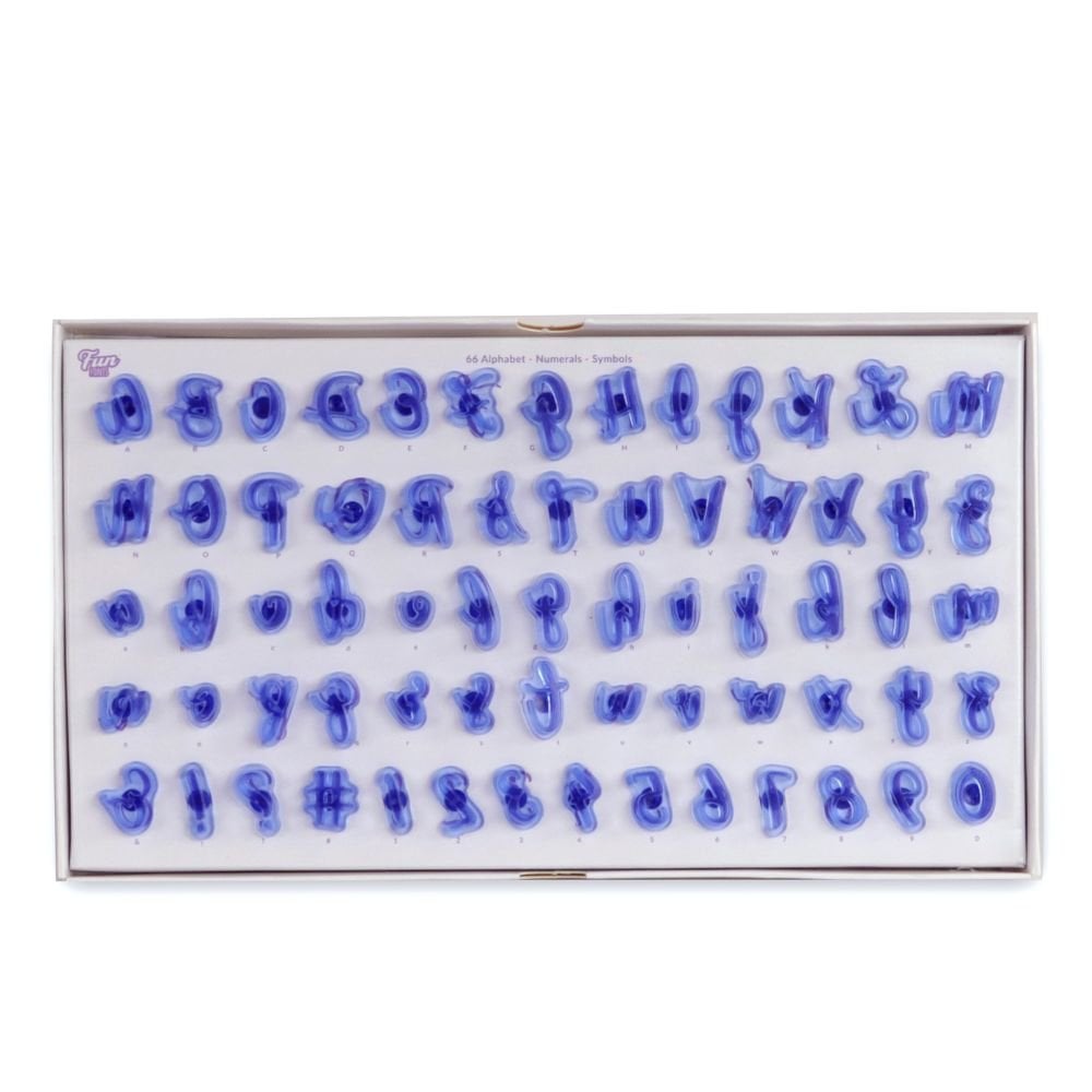 PME Fun Fonts Embossing Collection - For Cupcake & Cookies
