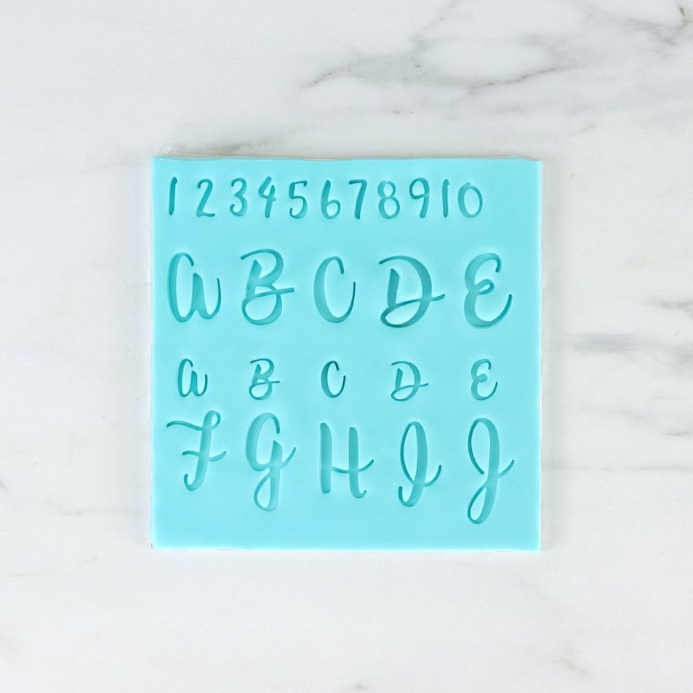 PME Fun Fonts Embossing Collection - For Cupcake & Cookies