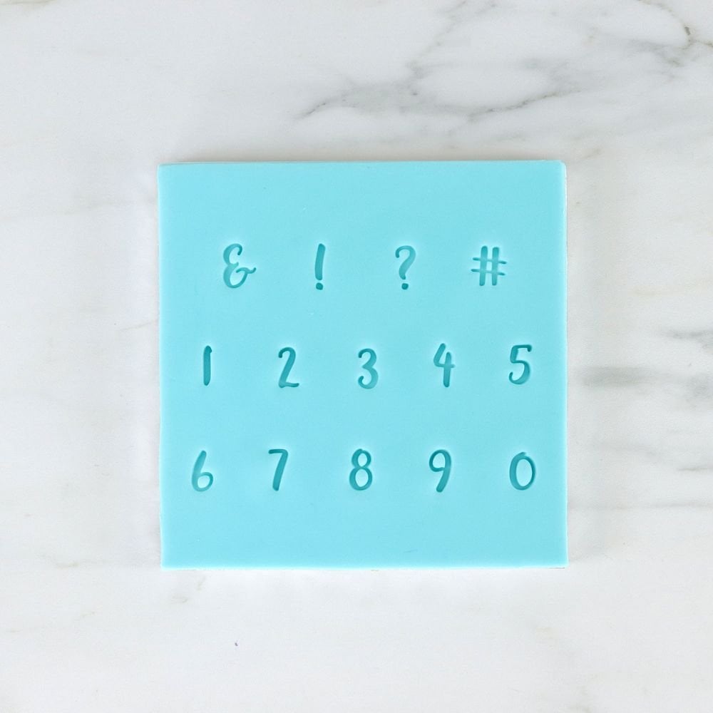 PME Fun Fonts Embossing Collection - For Cupcake & Cookies