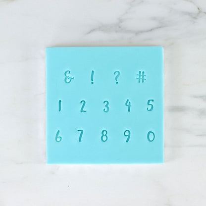 PME Fun Fonts Embossing Collection - For Cupcake & Cookies